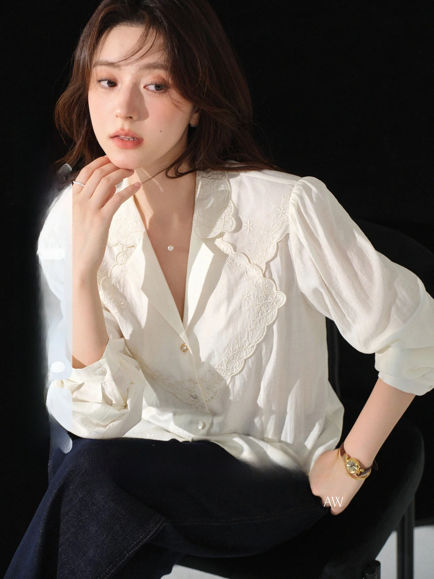 

Женская осенняя облегающая текстурированная одежда с воротником-зайчиком в стиле пэчворк, длинная офисная одежда све