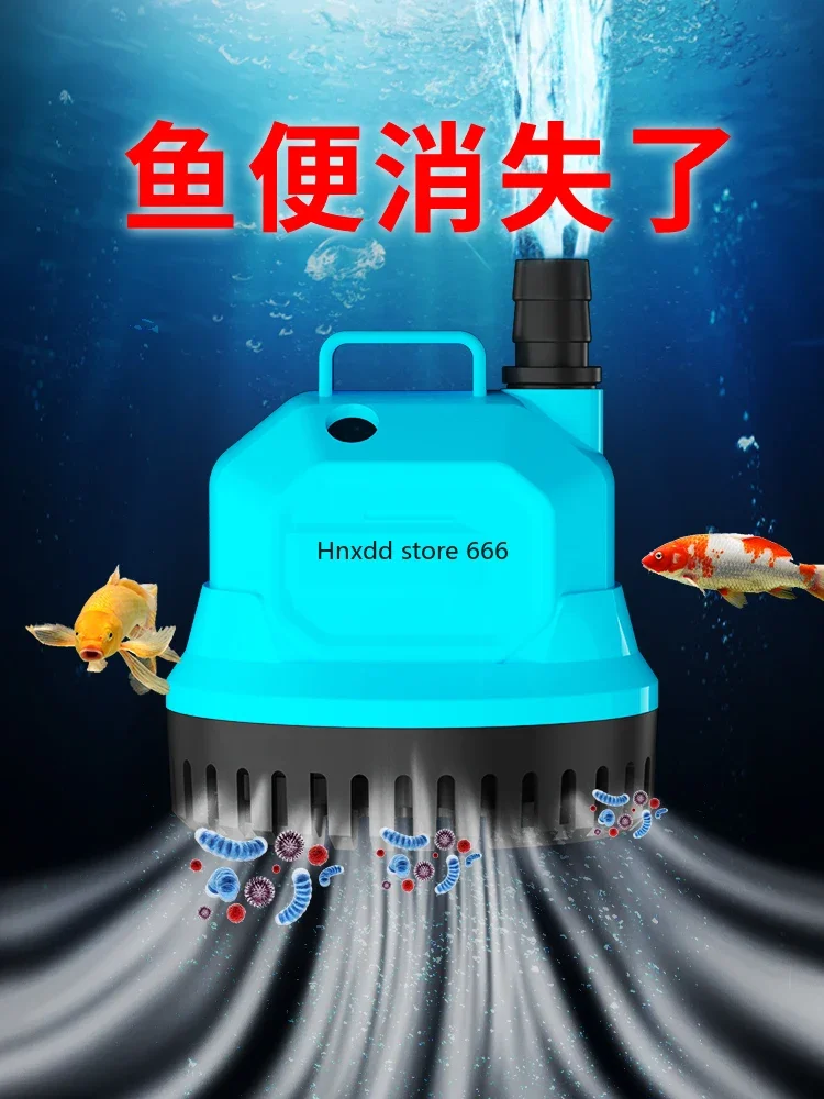 Automatic suction of fish manure for water pipe cleaning pumping artifact