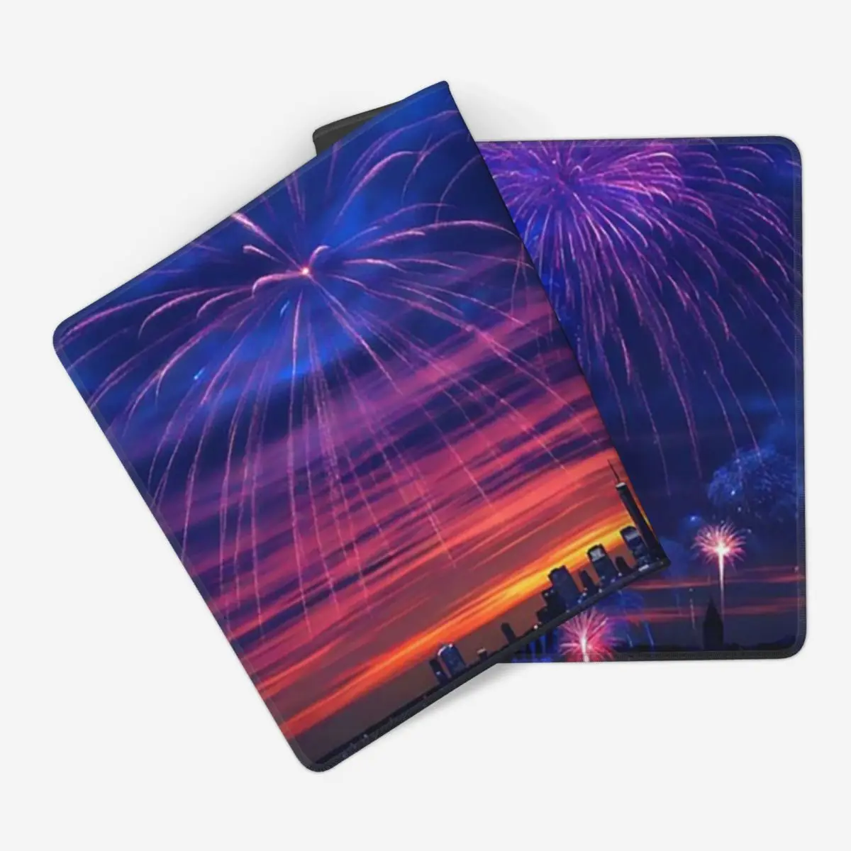 Large Mouse Pad The Statue Of Liberty And Night View Of New York PC Laptop Mats Keyboard Carpet Computer Gaming Office Desk Mat