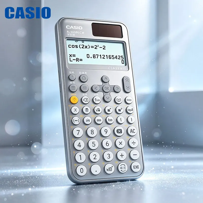 Casio FX-991CN CW/999CN CW AX-12B/120B DX-12B/120B Light luxury resistant fall scientific calculator limit calculus solution