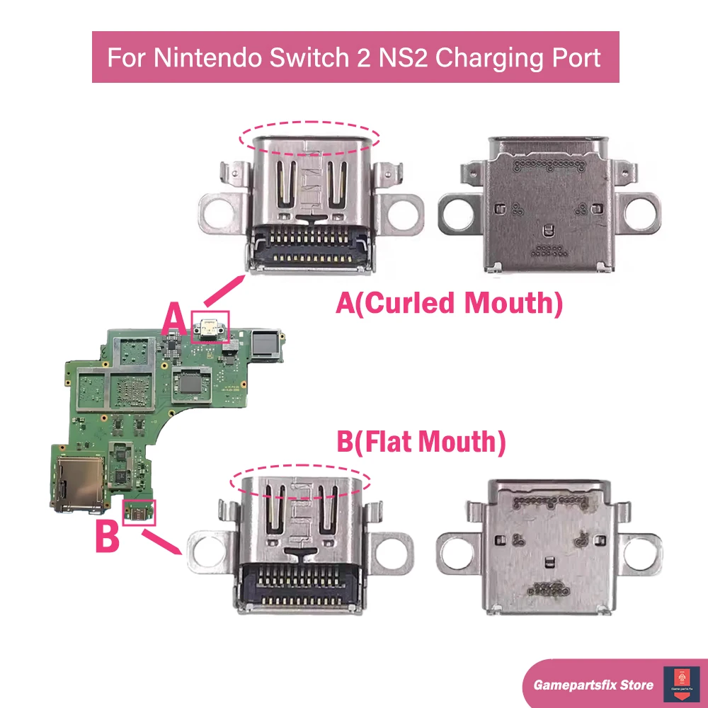 

5/10pcs Replacement Interface Original for Nintendo Switch 2 NS2 Game Console Type-C USB Power Connector Charging Port Socket