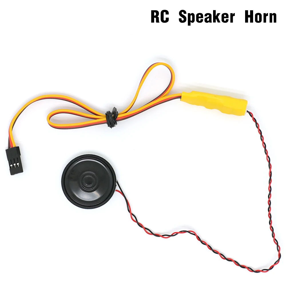 9IMOD RC Car Horn Sound Simulator Speakers Sound Group for 1/10 1/8 RC Car Axial SCX10 Traxxas TRX4 D90 YIKONG Upgrade Parts