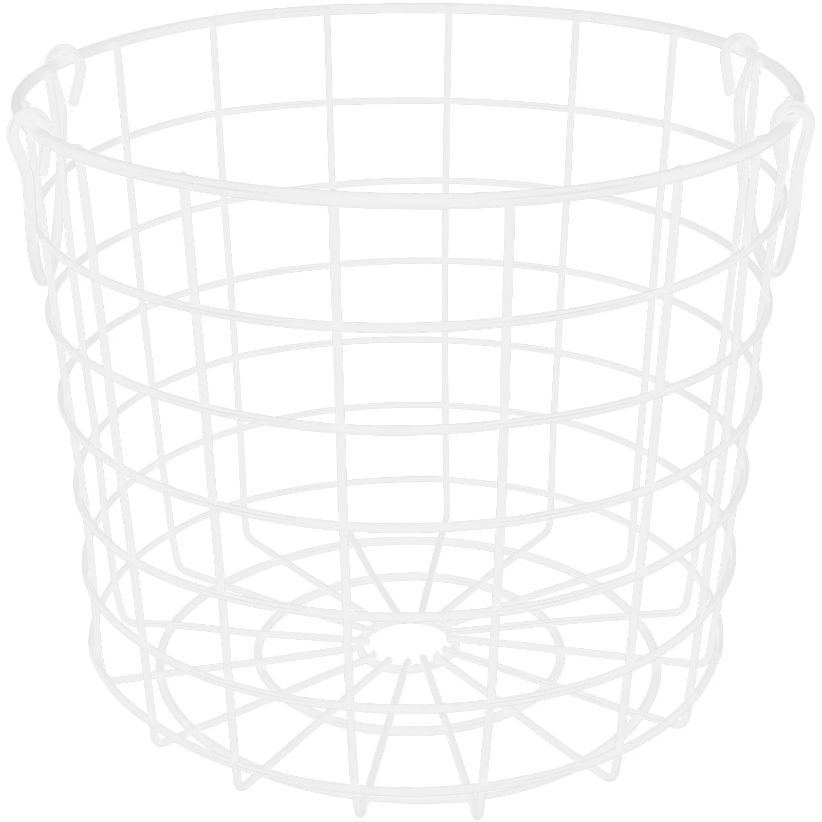 

Simple Iron Mesh Dirty Clothes Basket Wicker Storage Metal Wire Fruit Desktop Holding Tray Groceries Baby