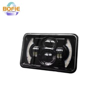 Motorcycle Equipments 45W LED Head Light LED Headlight Halo ProjectorHi-Lo Sealed Beam For YAMAHA TW200 DT 125 RE