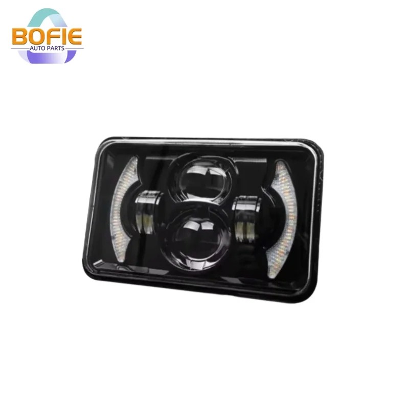 Motorcycle Equipments 45W LED Head Light LED Headlight Halo ProjectorHi-Lo Sealed Beam For YAMAHA TW200 DT 125 RE