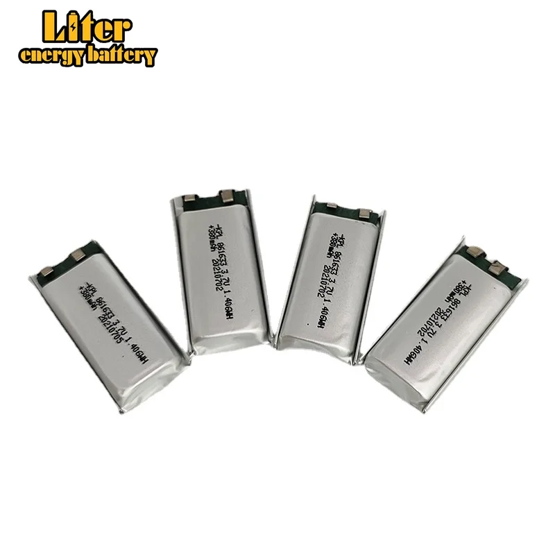 Lithium cobalt oxide battery 4.2V atomizer electronic cigarette 3A discharge 861633 square li-polymer wholesale