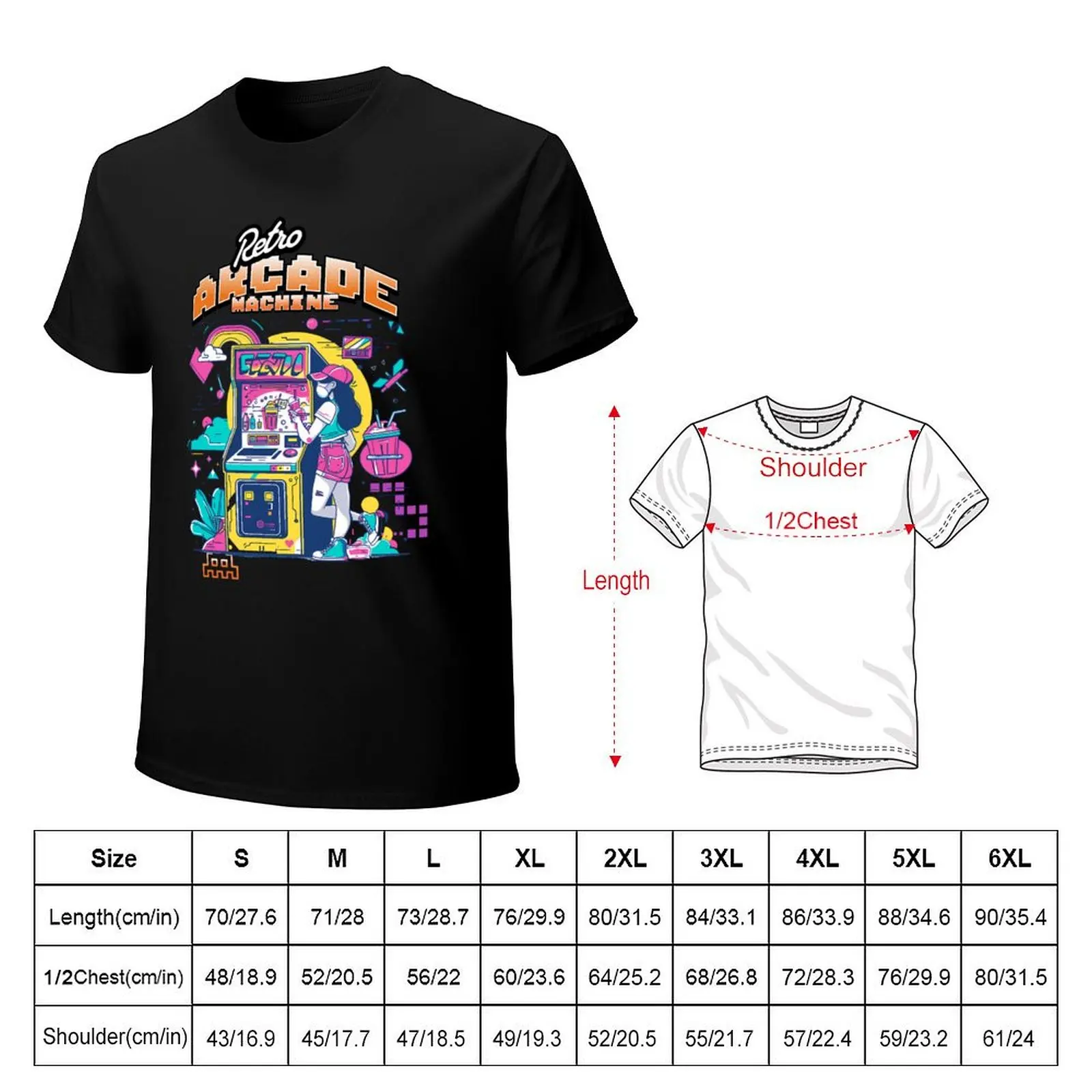 A Constantly Evolving Legacy: The Future of Digital Arcade Art T-Shirt funny t shirts cotton T-Shirt