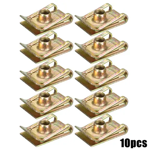 EMagTech 30x Plastic Kuipclips – 6 Mm Gat – Zwart – Compatibel Met Honda, Yamaha, Suzuki En Kawasaki – Voor Panelen En Stroomlijnkappen