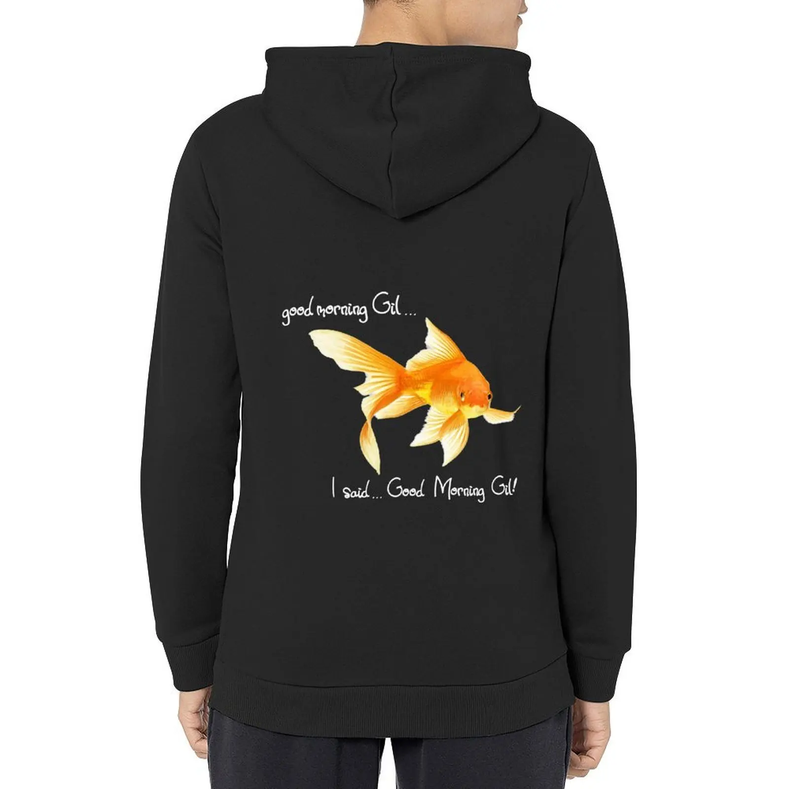 

Good Morning Gil... Hoodie anime clothing hooded shirt mens clothes autumn new products graphic hoodies