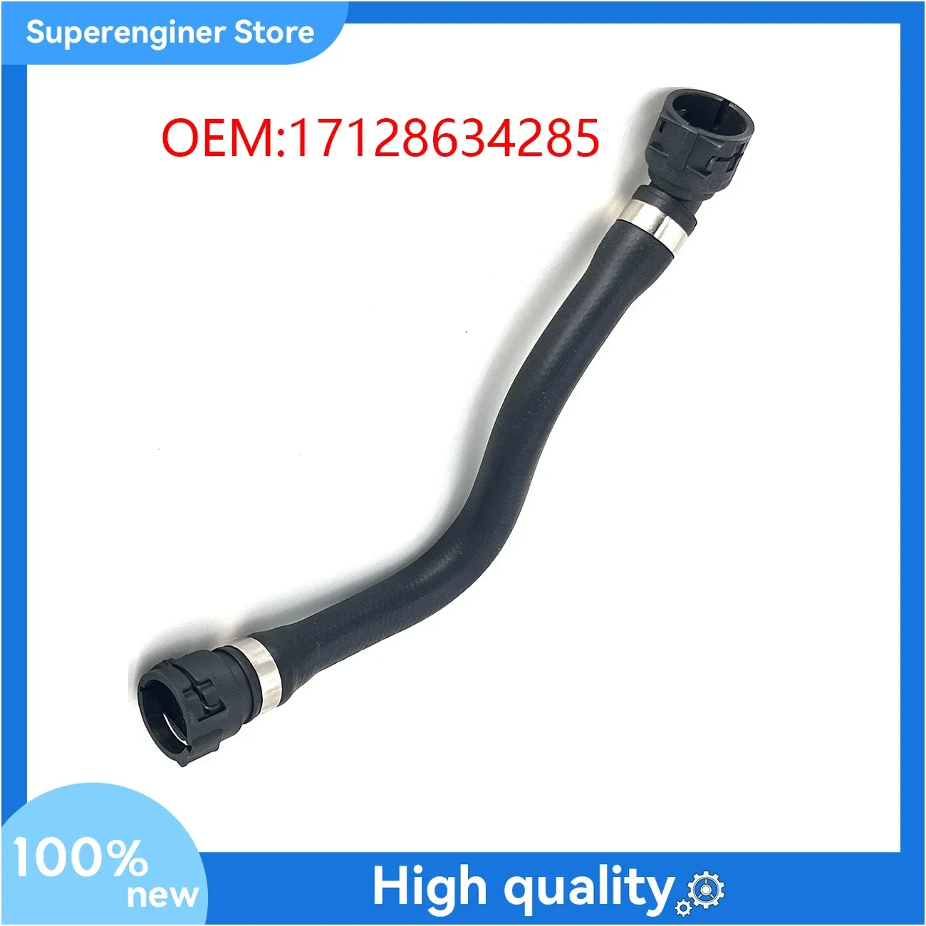 17128634285 Cooling Pipe Coolant Hoses For BWM 3' F30 F31 4' F32 F33 1' F20 F21 LCI 2' F22