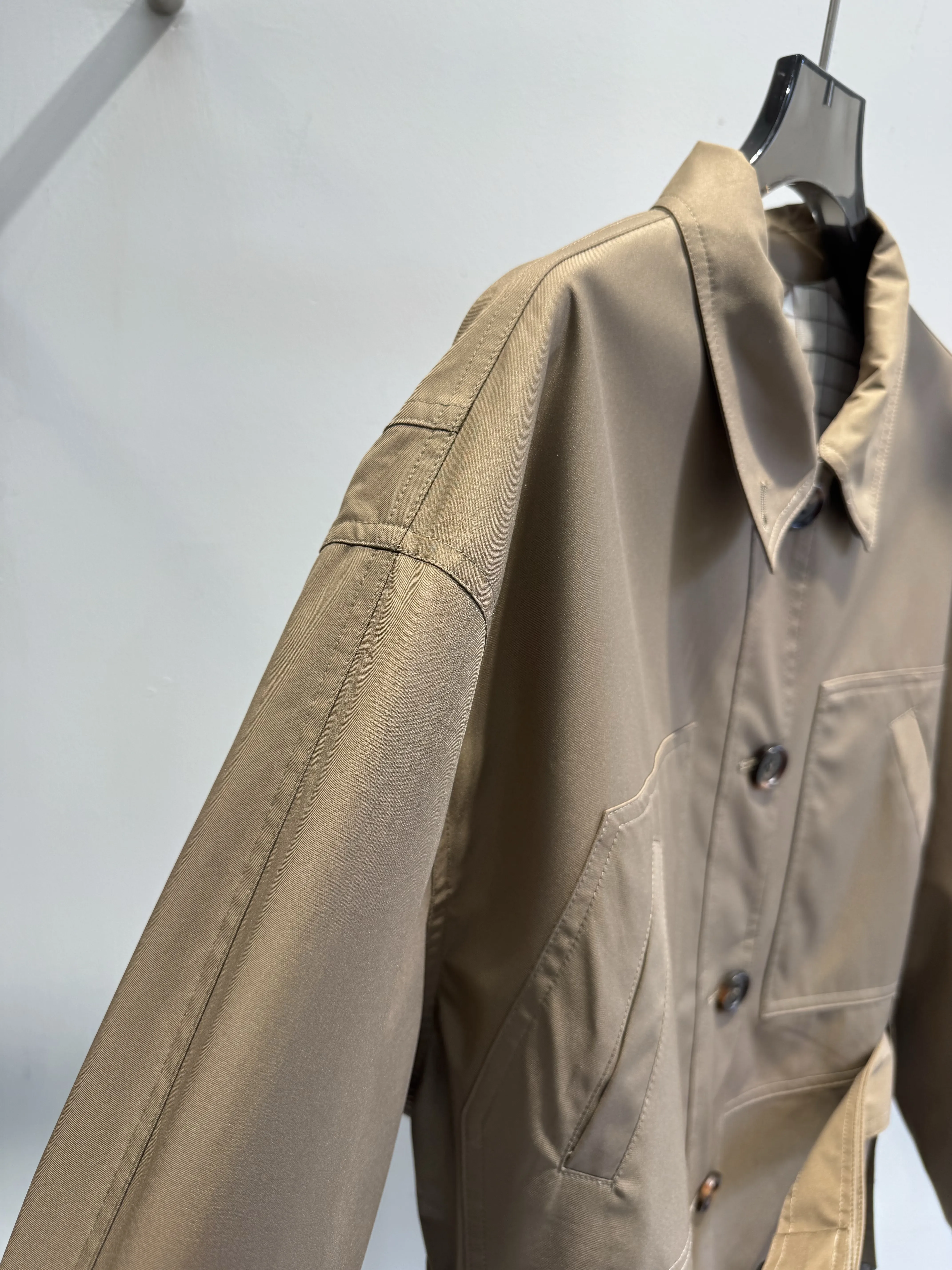 2026 Women's Khaki Lace-Up Uti - Women'S Fashion Utility Jacket ulasan dan harga