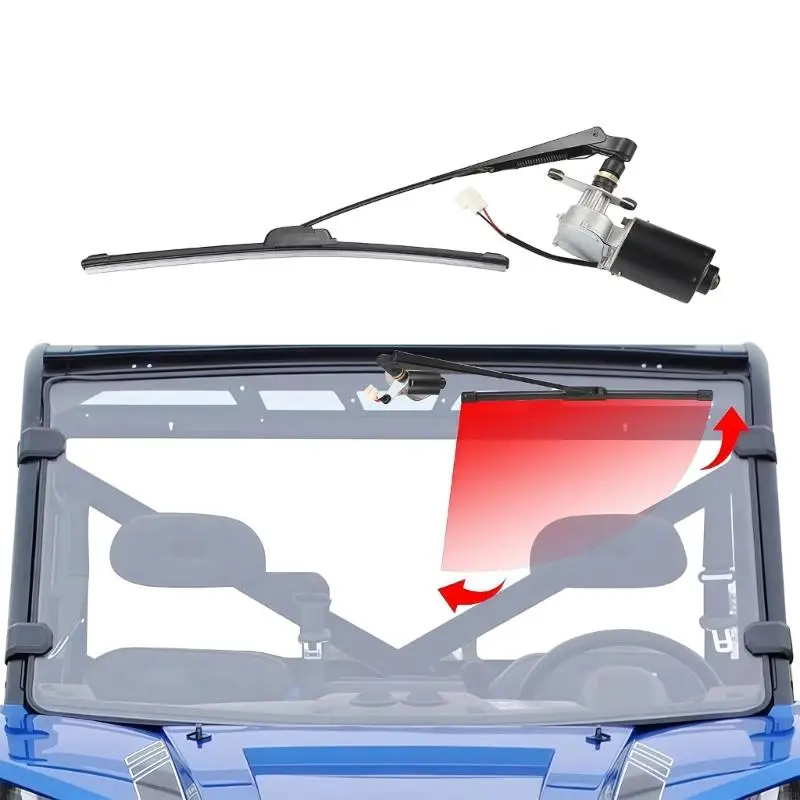 Waterproof Quick Response 1L Capacity Sprayed Windshield Wiper For Enhancing Visibility On ATVs 425751 Improved Safety R6FB