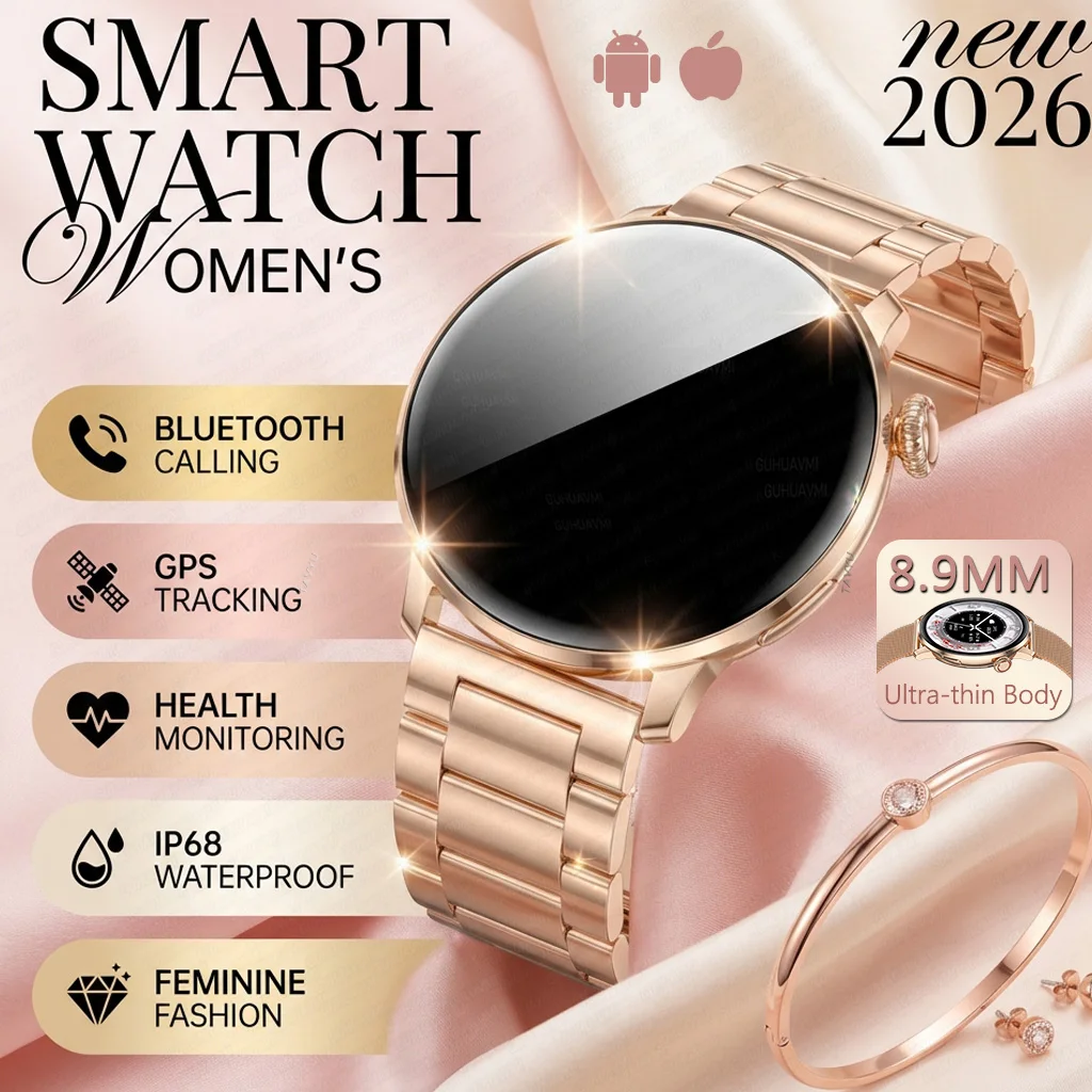 2026 New GPS Track Smart Watch Ladies 1.43