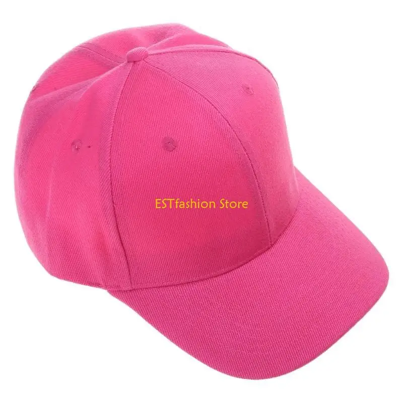 

Y5GC Unisex Fluorescent Baseball Ярко -твердый цвет открытый солнцезащитный крем шляпу