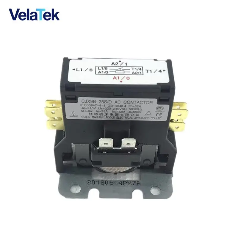 

Новинка для наружного блока кондиционирования воздуха, контактор переменного тока CJX9B-25S/D, контактор внешнего блока 32 А