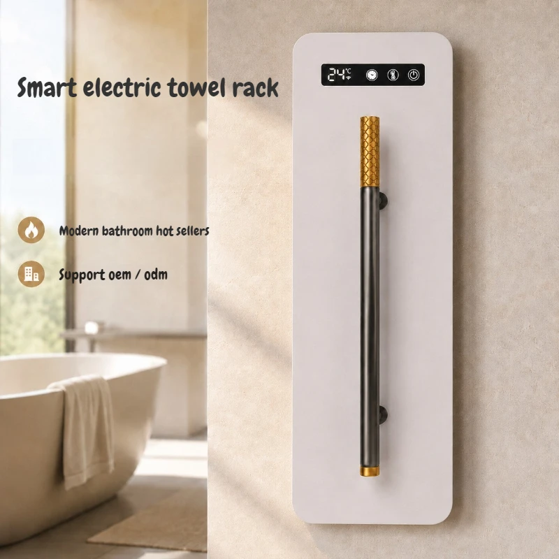 Stainless Steel Bathroom Thermal Towel Durable Clothes Warmers Waterproof Rust Proof Electric Heated Towel Rail Home Household