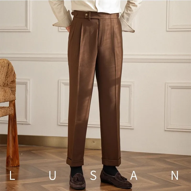 NONE Naples High Waist Straight Trousers 5