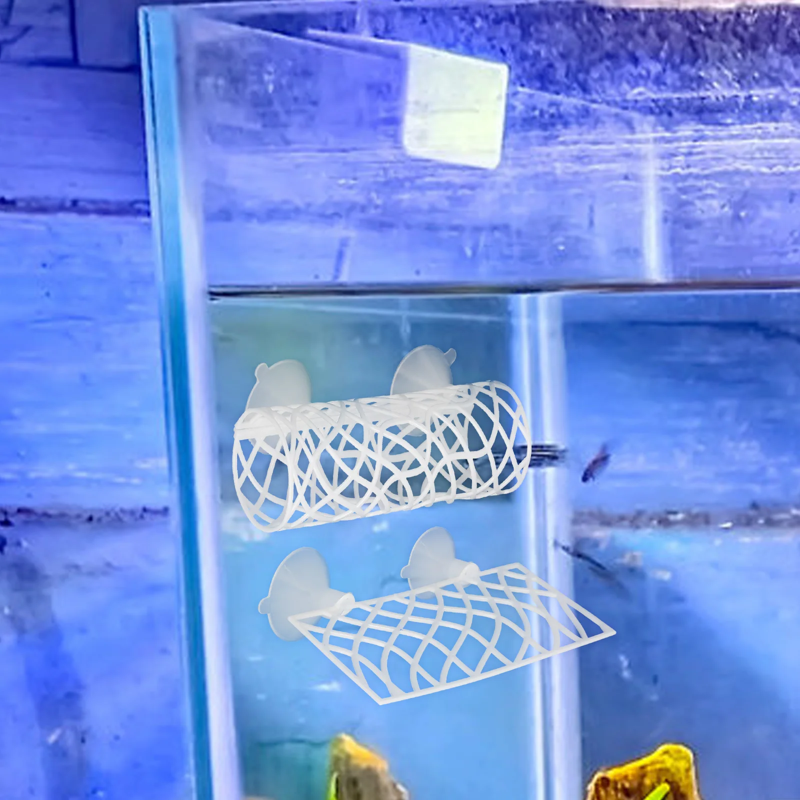 

Fish Tank Decoration Cave Aquarium Ornaments Decorations Betta Resting Spawning Bed Abs Tunnel