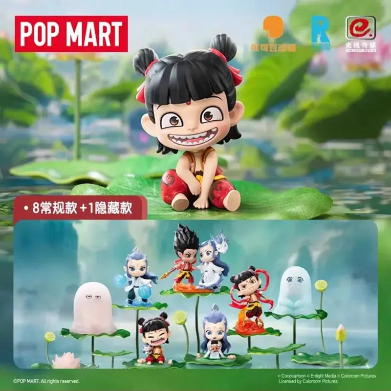 

Genuine POP MART Ne Zha 2: The Demon Child Churns The Sea Destined Bonds Series Blind Box Ne Zha Anime Figure Mystery Box Gift