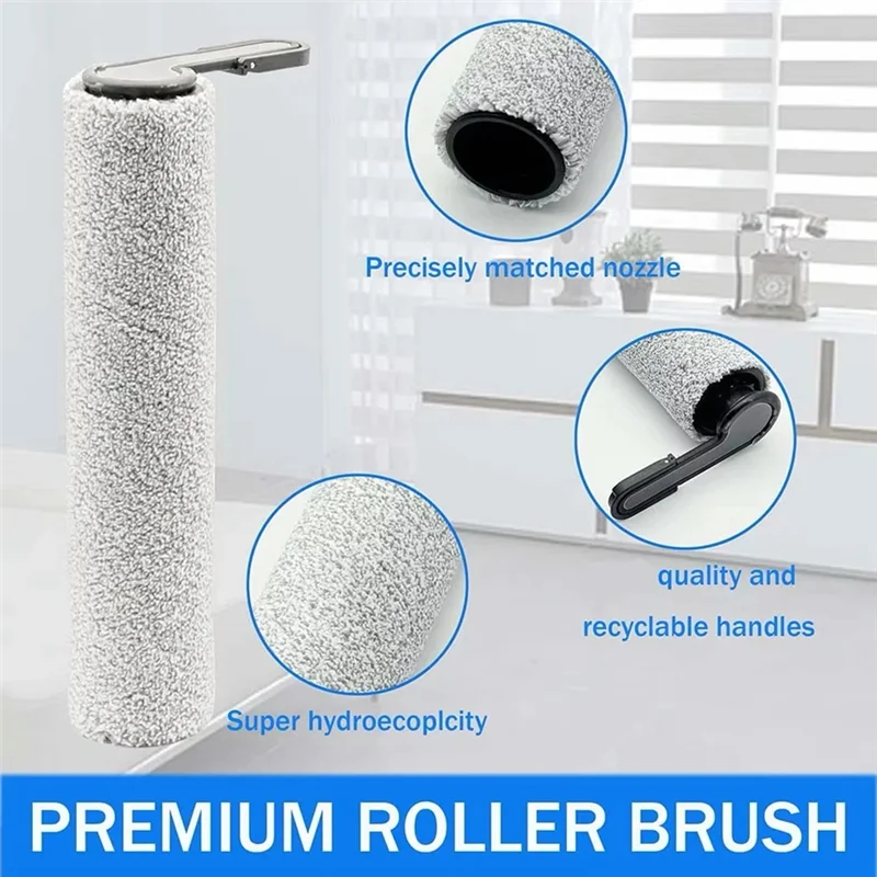 

RMWIN-Vacuum Cleaner Consumable HEPA Filter Accessories Roller Brush Fortineco Floor One Stretch S6
