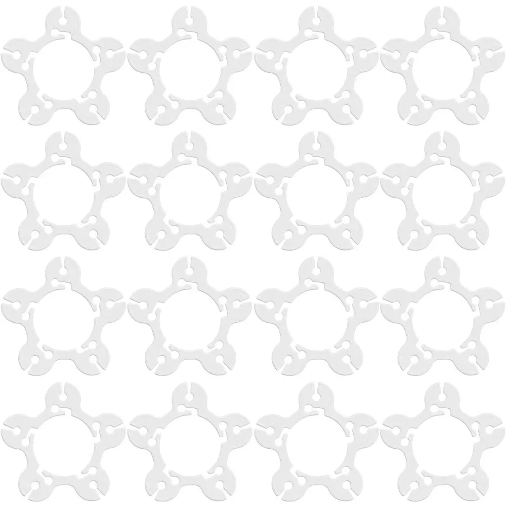 50 قطعة مقاطع حلقة أبازيم ديكور بالون الدائري لمستلزمات الحفلات حلقات قوس البالونات عيد ميلاد الزفاف ديكور المشابك #4