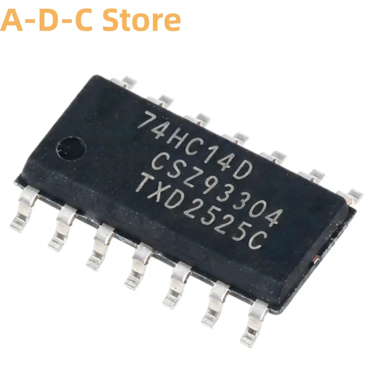 (5-10piece)100%New 74HC14D SOIC-14 SMD Hex Inverter With Schmitt Trigger Inputs 74HC14 SN74HC14DR Logic Integrated Circuit Chips