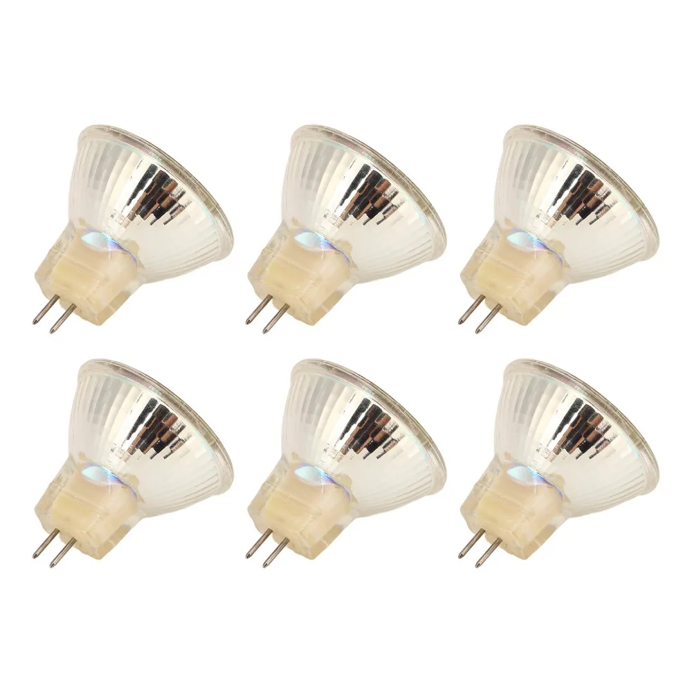 

6PCS Durable Glass MR11 LED Bulb 12V 3W LED Light Bulb Energy Saving Light Bulb Landscape Lighting