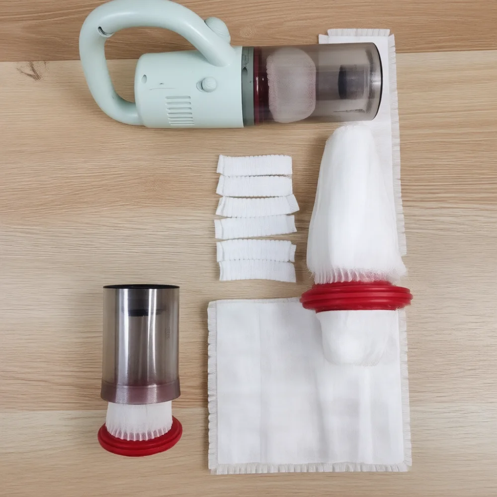 Replacement Vacuum Filter Kits Non Woven Fabric Disposal Mesh Covers Universal Handheld Sweeper Dust Filtration Supplies