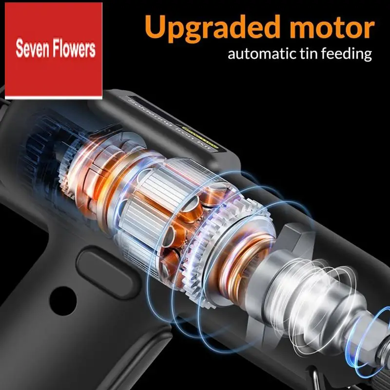 

A84Z-Soldering Iron Kit, 80W 110V Automatic Soldering Tool, Fast Heating Soldering, Suitable For Repair And DIY US Plug
