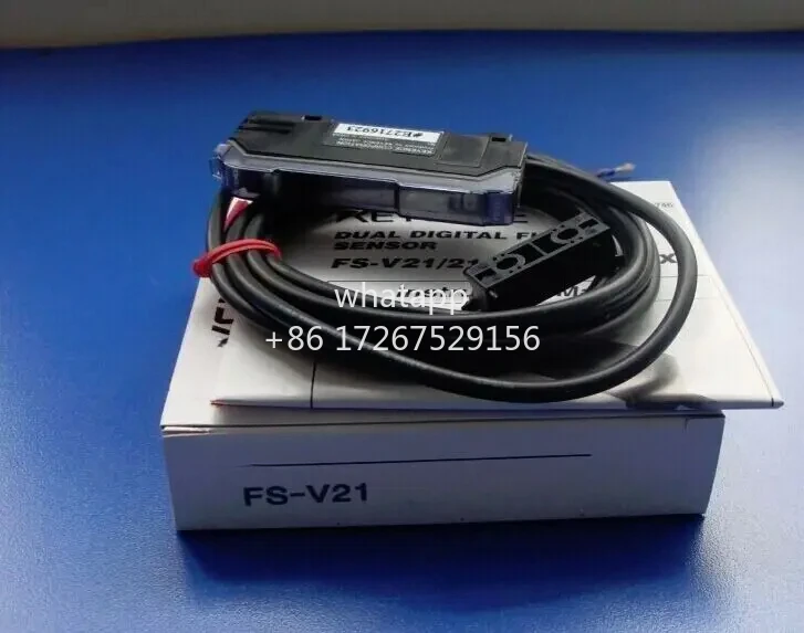 

1PC New FS-V21 Digital Fiber Optic Amplifier Sensor Cable FSV21 In Box