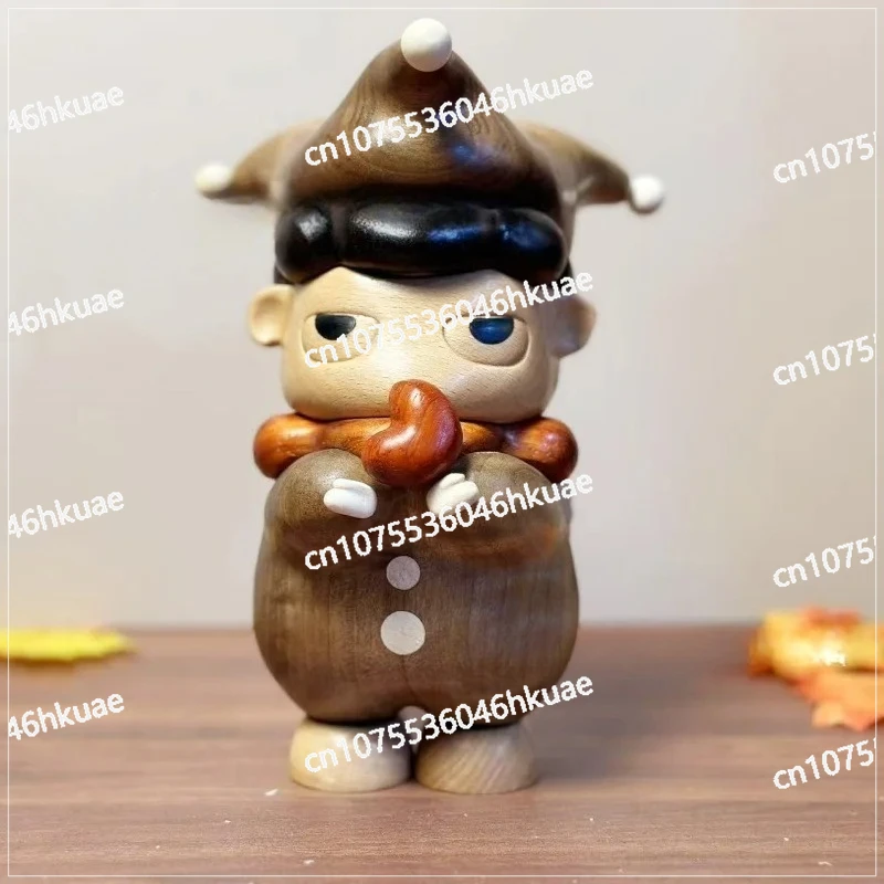 

Симпатичное настольное украшение в виде клоуна из орехового дерева — идеальный подарок для друзей или очаровательное украшение для вашей домашней гостиной