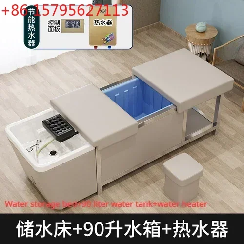 

Water-Free Beauty Salon Special Head Treatment Shampoo Chair Water Circulation Fumigation Water Storage Bed