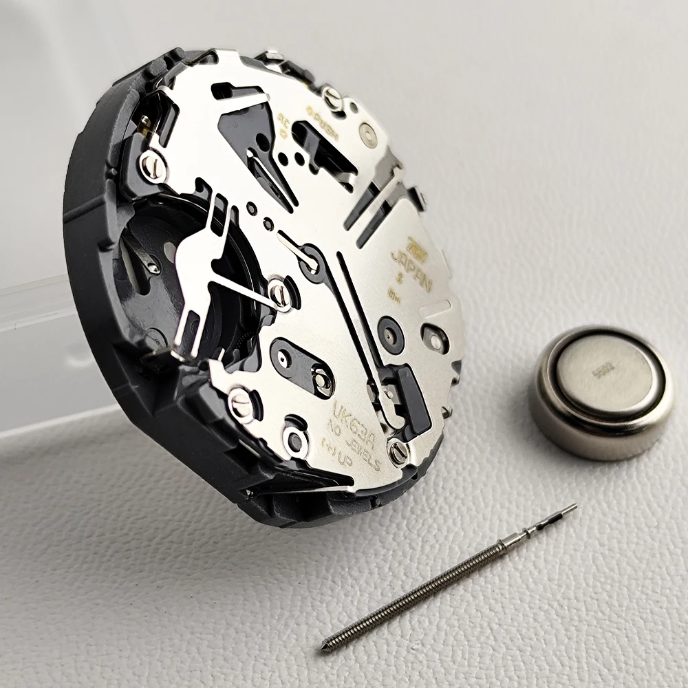Quartz VK63 Movement 3 O'Clock Watch Movement Fits Watch Accessories For VK63 Movement Replacement Watch Parts Watches For Man
