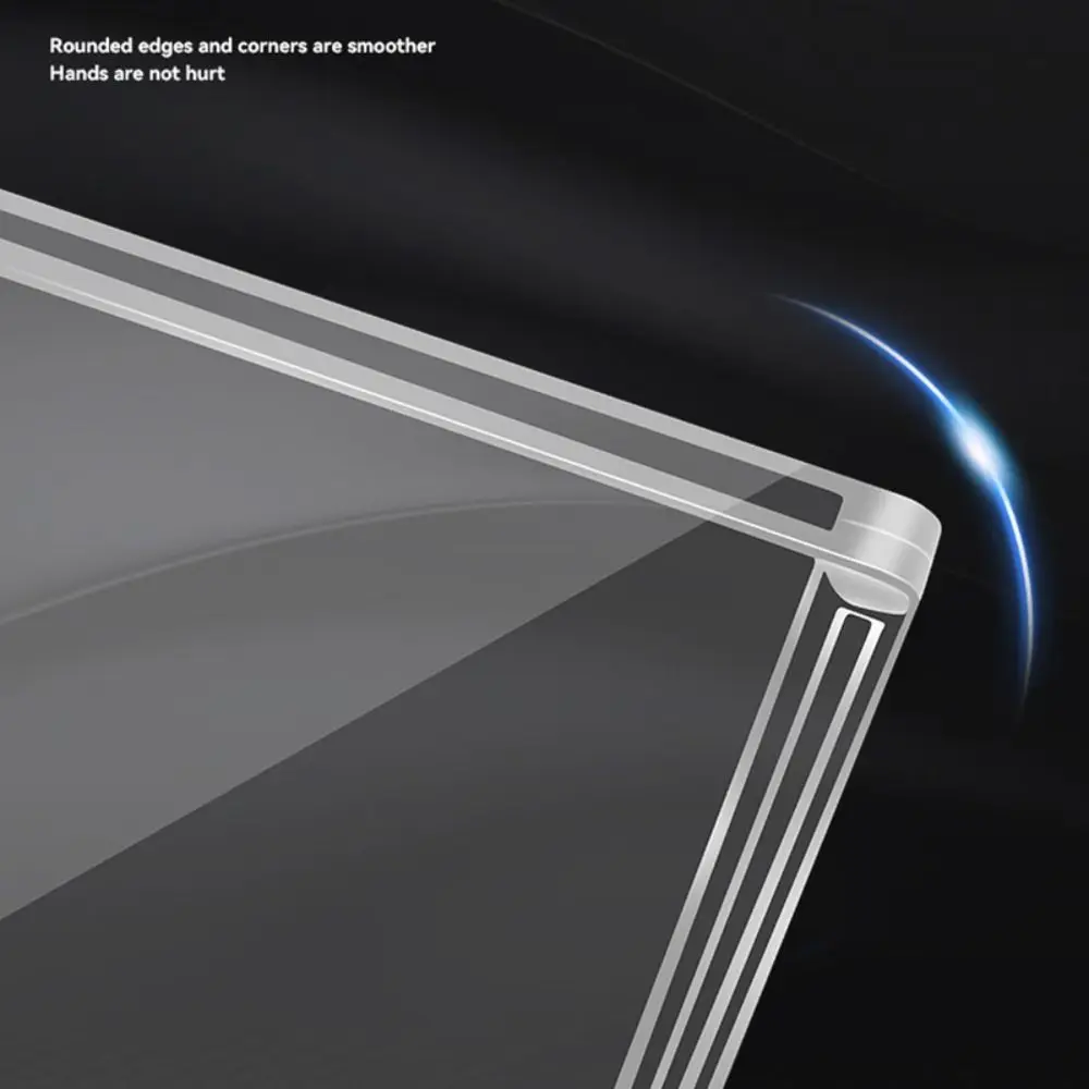 High Quality Acrylic Label Holder Self-Adhesive Clear Card Holder Double Layer Multifunctional Photo Frame Card Display