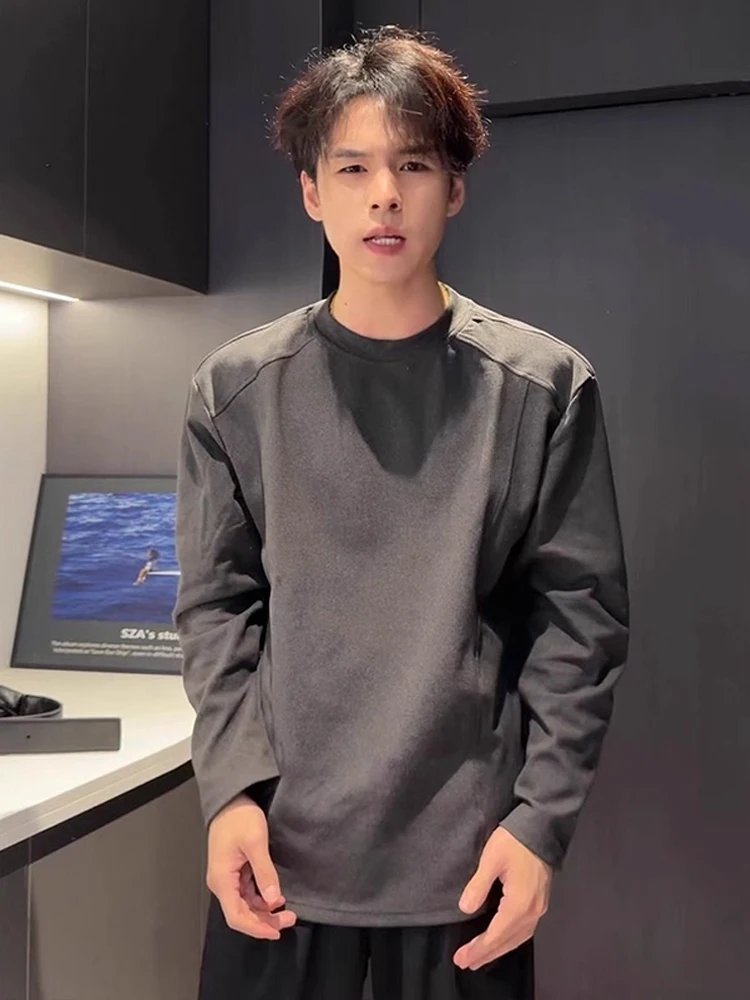 سترة رجالية مخملية ألمانية على الوجهين من Deep ey قاعدة irt للخريف والشتاء سترة كتف مفككة CleanFit داخلية irt