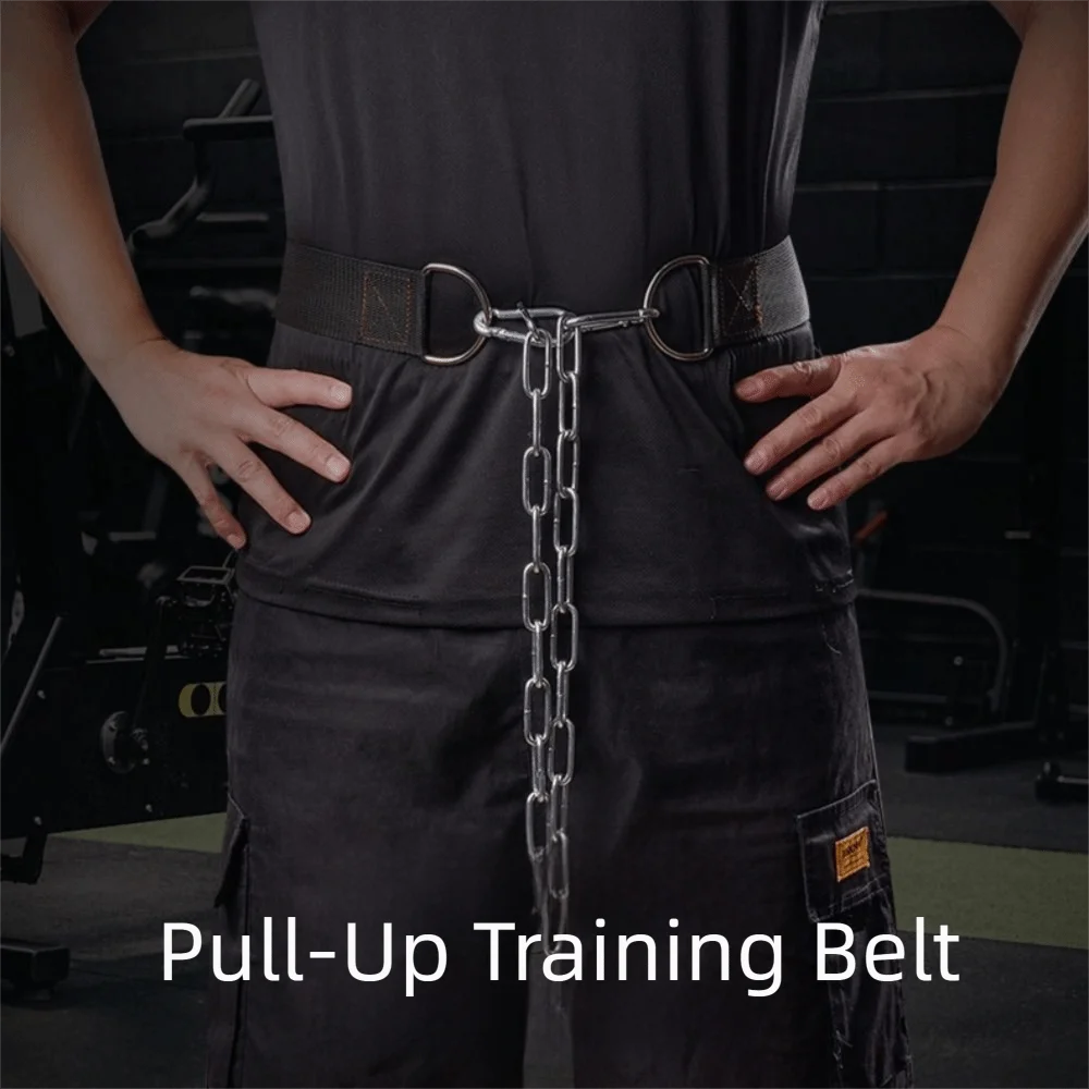 EVA Weighted Belt Back Support Lumbar Support Adjustable Gym Belt Proper Shape Chain Attachment Pull-Ups Belt Weight Lifting