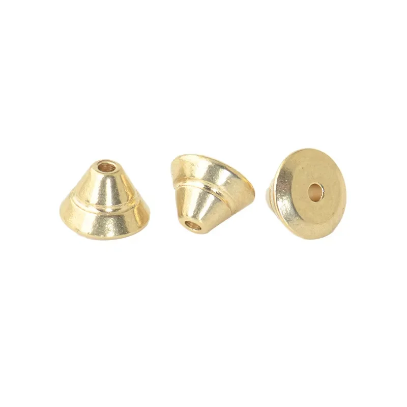 BoYuTe (100 Teile/los) 7*5mm Metall Messing UFO Geformt Spacer Perlen Diy Schmuck Zubehör Lose Perlen