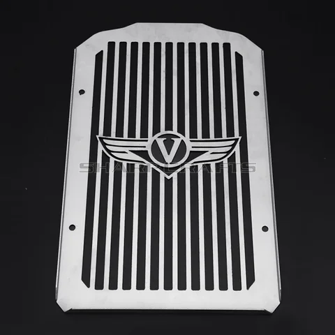 Стальная крышка радиатора мотоцикла, защитная решетка для KAWASAKI Vulcan 900 VN900 Classic LT Custom 2006-2019