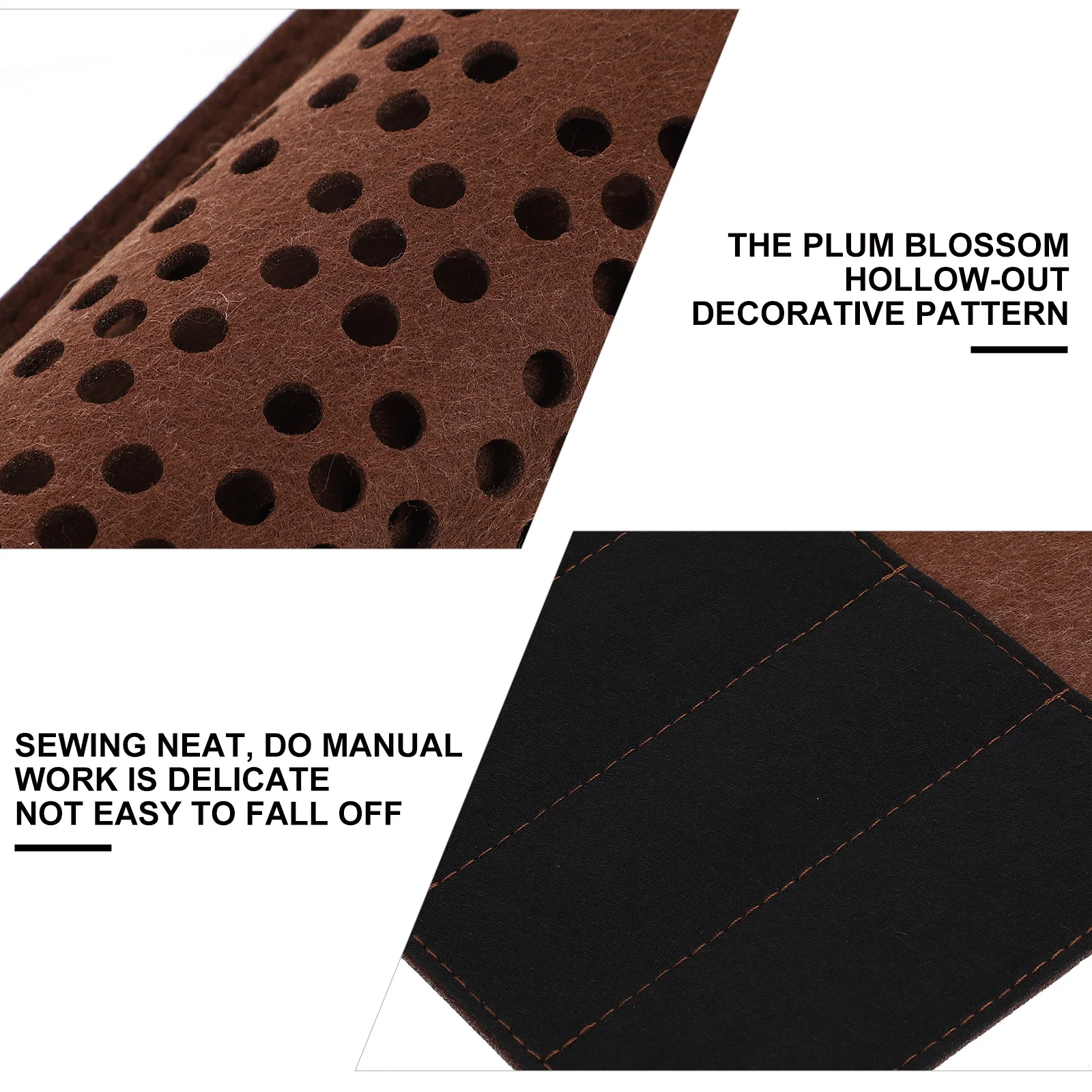 

2Pcs Calligraphy Brush Roll Felt Storage Roll Paint Brush Holder Organizer Travel Case for Artists Writers Painting Pen Holder