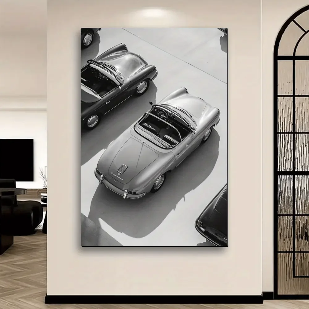 Stylish Car Decoration Poster, Suitable For Home, Office, Bar And Bedroom, Ideal Gift For Car Lovers, Car Decoration, No Frame