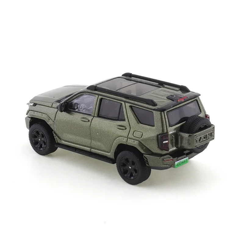 XCARTOYS 1/64 탱크 400 Hi4-T-흐르는 녹색 자동차 합금 자동차 다이캐스트 금속 모델 어린이 소년을위한 크리스마스 선물 장난감