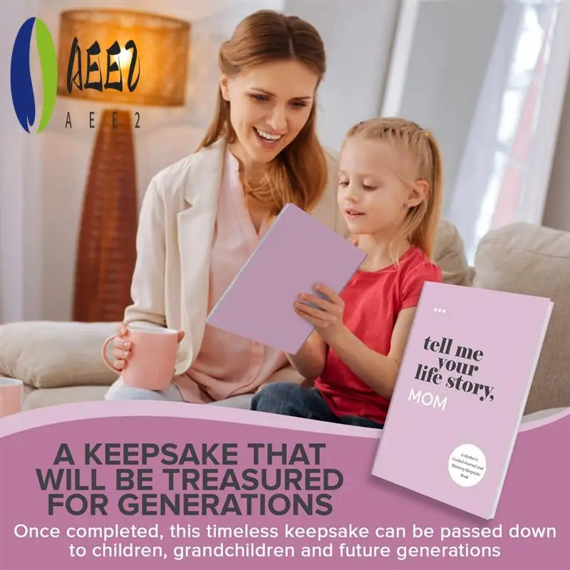 AEE2-Tell Me Your Life Story, Mom: A Mother's Guided Journal And Memory Keepsake Book (Tell Me Your Life Story)