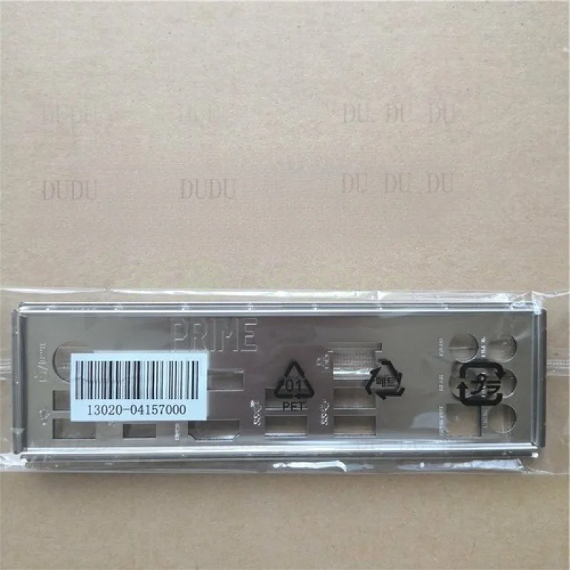 D  FOR ASUS PRIME Z390-A IO I/O Shield Back Plate NEW Backplate