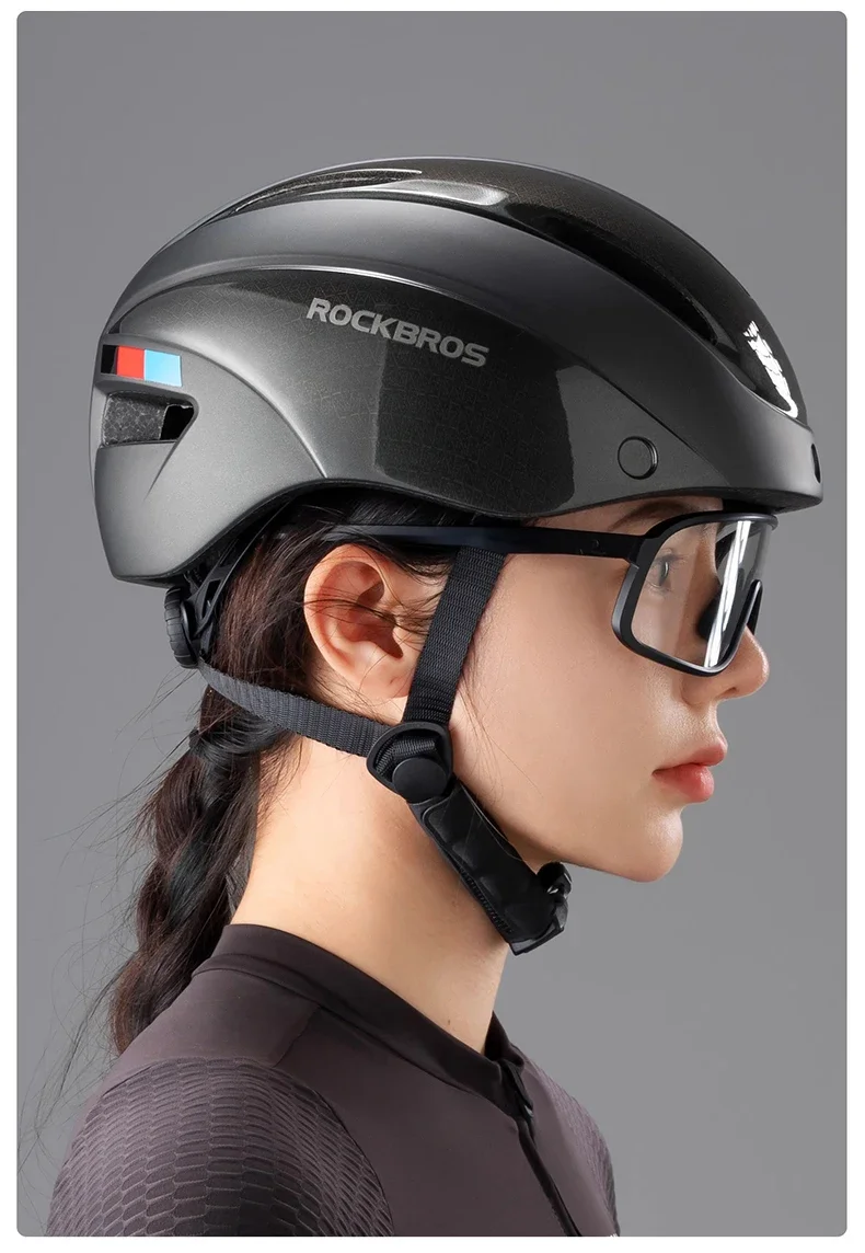 Rockbros Fahrrad helm Brille Männer Frauen integral geformte MTB Fahrrad helm leichte Mountainbike Helm Rücklichter – Detail 21