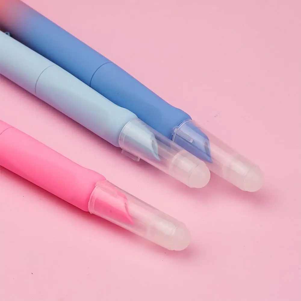 Replaceable Ink Capsule Thermal Erasable Fountain Pen Posture Correction Calligraphy Pen Press Fountain Pen 0.38mm Gradient