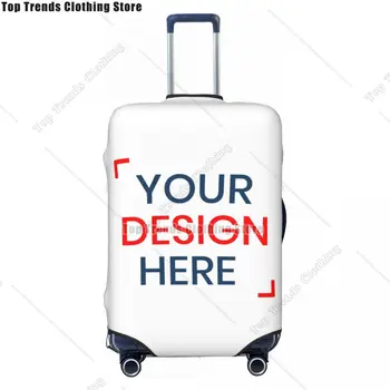 伸縮性のあるラゲッジカバースーツ,カスタムロゴカバー,トラベルケース保護カバー,18〜32インチ