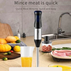 1 Sokany Multi Functional Home Cooking Machine, Handheld Blender, Electric Egg Beater, Fruit Juice Extraction, Food Crush