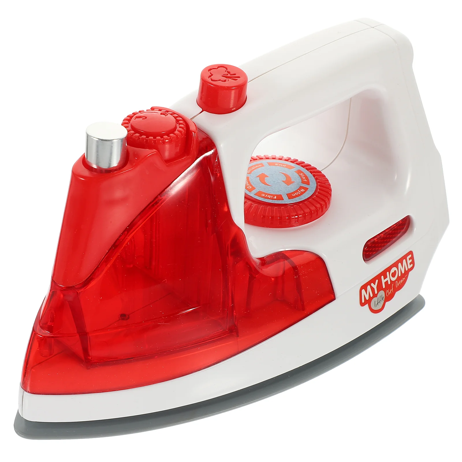 Decorations Play House Toy Child Ornaments for Kids Abs Desktop Mini Electric Iron