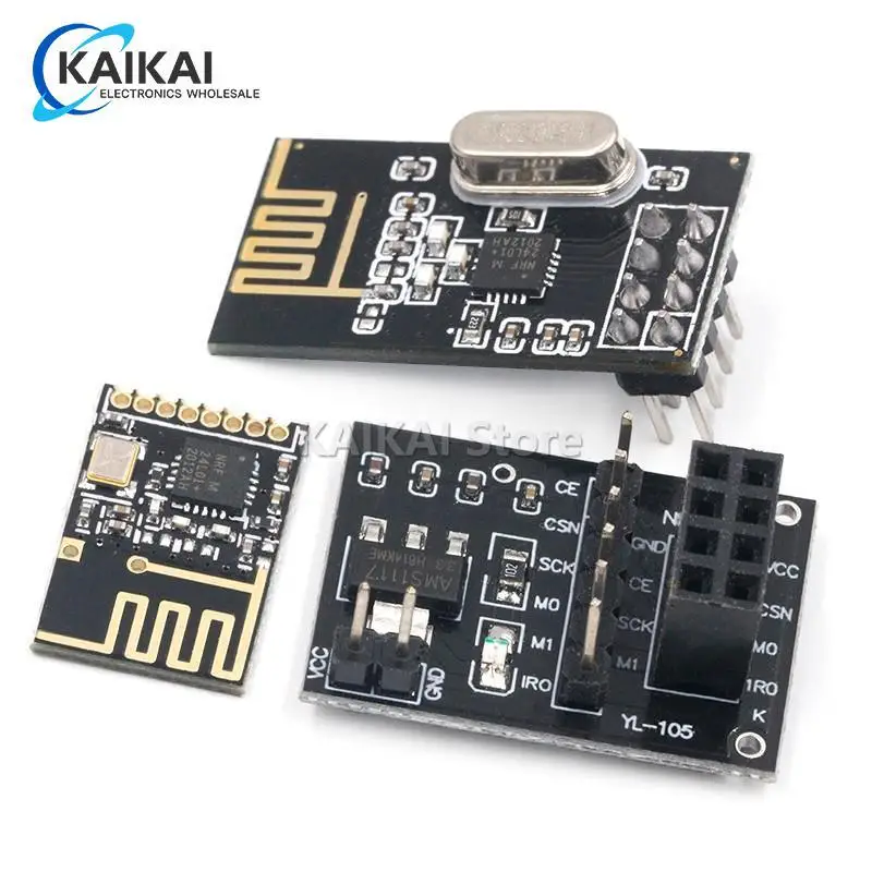 1pcs NRF24L01 NRF24L01+ Wireless Module 2.4G Wireless Communication Module Upgrade Module