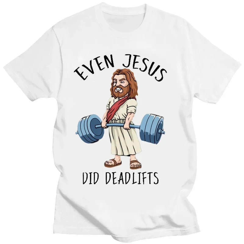 Funny Jesus Graphic T-shirts Ninjesus Kung Fu T Shirt Casual Short Women Men Clothing Tees Tops Streetwear Japan Anime Clothes